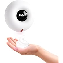 Coofbe Duvar Ask l   arjl  280ML Otomatik Sens rl  Sabunluk Ve Termometre Ekranl  Sens rl  Sabunluk