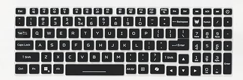 Image of Saco Keyboard Cover Compatible for 2024 Acer Predator Helios 16 PH16-72 /Acer Predator Helios Neo 16 PHN16-72 16 inch Gaming Laptop (Not Fit 2023 Helios 16 PH16-71 /Helios Neo 16 PHN16-71)