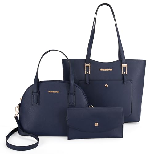 Image of Montana West 3PCS Purses for Women Tote Bag and Wallet Set Shoulder Satchel Handbags