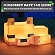Minecraft Fuchs Nachtlicht - Offiziell lizenziert, Süße Lampe, Geschenk für Jungs & Mädchen, Gaming-Zimmerzubehör & Deko fürs Kinderzimmer, Bunt