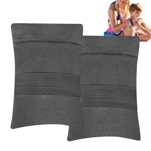 Sand Removal Mitt, Reusable Beach Sand Remover, Portable Outdoor Cleaning Tool, Soft And Effective Design, Set Of 2, Perfect For