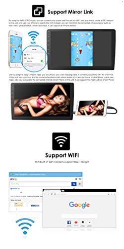 9 Inch Android 10 Car Radio Stereo for Lexus RX300 RX330 RX400H 2003-2009/Toyota Harrier 2003-2009, 2 Din GPS Navigation Support USB Connection Wheel Control Rearview Camera WiFi Bluetooth