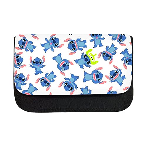 Ksopsdey Estuche, Estuche para Lápices Animación, Lilo & Stitch Estuche, Lilo & Stitch Bolsa de...