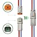 PLUXPAER 14 AWG 4 Pin DT Connector, 4 Wire Automotive Waterproof Electrical Connectors, 14 Gauge Male and Female Quick Connect Harness for Car Truck Boat -4 Pack