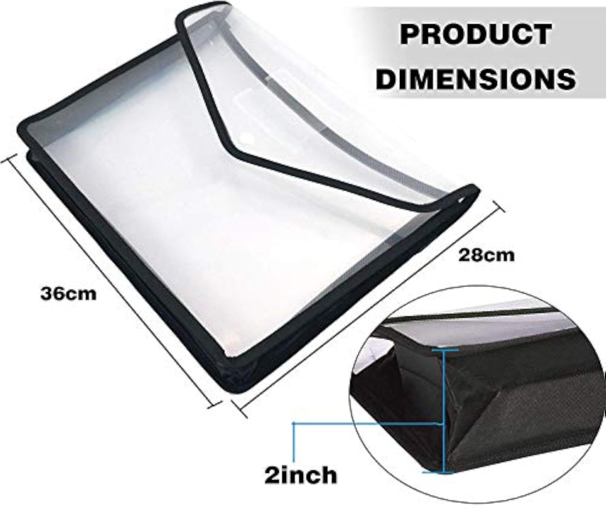 A4 Size Document Organizer Project Envelope Folder