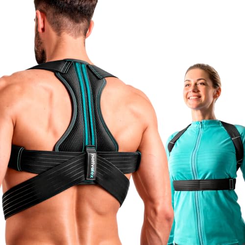 NativoDex Corrector de Postura Espalda para Hombre y Mujer, Espalda Recta