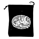 NJN Pewter Collectibles Wizard Dragon Fantasy Design Belt Buckle w/Velvet Bag | Handcrafted from Pewter | Belt Buckle for Men & Women | Fits Standard Belts | Made in the USA