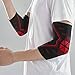 HIONJIN 1 Pair Elbow Support Brace Guard Elastic Sport Safety Arm Sleeve Warmer Pad Basketball Volleyball Sleeves Pads Protector(L)