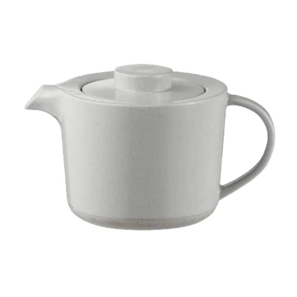blomus SABLO Ceramic Stoneware Teapot with Filter - 1 Liter - Cloud Color