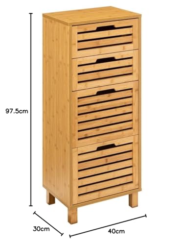 Meuble 4 tiroirs au design epure alliant elegance et durabilite