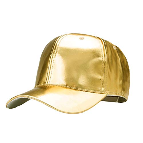 Casquette de baseball champagne brillant mode élégante de haute qualité