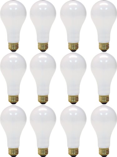 GE Lighting 638084635582 Soft White 3-way 97494 50/100/150-Watt, 2155-Lumen A21 Light Bulb with Medium Base, 12-Pack, 12 Count (Pack of 1) #1