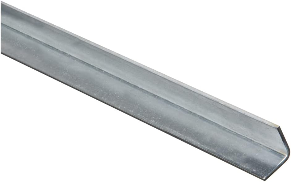 National Hardware N179-937 4010BC Solid Angle in Galvanized 1" x 48"