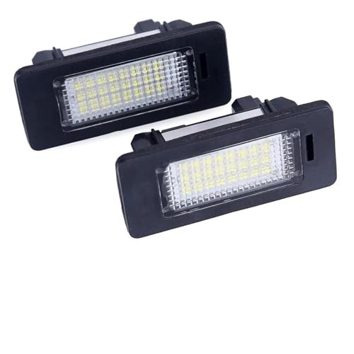 Luces matrícula LED para coche E90 E60 E39 E91 E92 E61 E70 E71 luz blanca 6000K 1