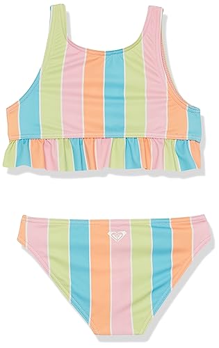 Roxy Girls' Colors of The Sun Crop Top Swimsuit Set2