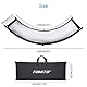 Fomito 178cmx65cm Photo Studio Licht Reflektor/Diffusor, 4in1 Clamshell Lichtreflektor für Fotografie Porträtbeleuchtung Filmaufnahmen, Schwarz/Weiß/Gold/Silber
