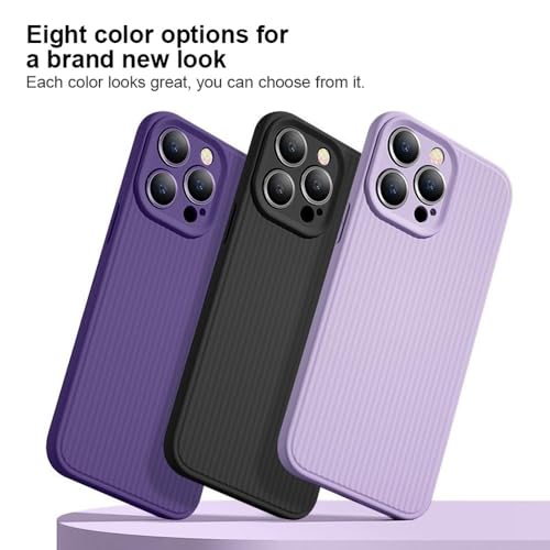 Coque silicone liquide pour iPhone 15 Pro Max | Élégance mate - 6