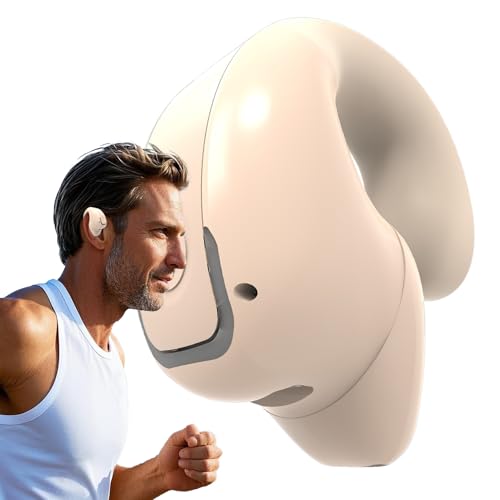 Casque De Conduction Osseuse - Clip D'ajustement Ouvert Sur Écouteurs, Dispositif Audio Anti-Sueur | TOUCT Control Bluetoth Audio Set Avec Audio Clair Et Dispositif Audio Étanche Sans Fil Pour Ca