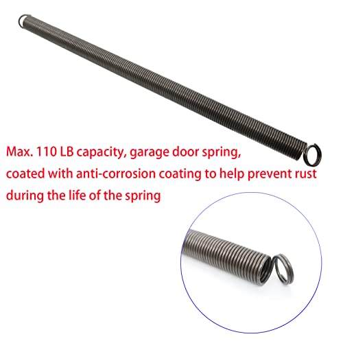 image for Xadnitu Heavy-Duty Doubled-Looped Garage Door Extension Spring 110 lb.