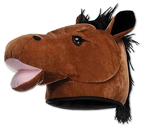 Beistle Plush Horse Head Hat