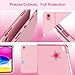 aMZCaSE for iPad A16 11th 10th Generation Case with Keyboard - 7 Colors Backlight Detachable Folio Keyboard Case for iPad (A16) 11th Gen 2025 & 10th Gen 10.9 inch 2022, Smart Wake/Up, Light Pink