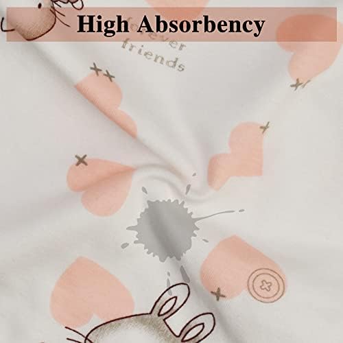 ELUTONG Baby Bandana Dribble Bibs - 8/10 Pack Super Soft and Absorbent Cotton Drool Bibs for Boys Girls Teething Feeding, Newborn Bibs with Adjustable Snaps, Fit 0-36 Months