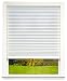 Easy Lift Select Trim-at-Home Cordless Pleated Light Filtering Fabric Shade, 36 in x 64 in, (Fits Windows 19"-36"), White