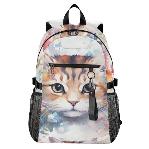 Sac ordinateur 14 pouces à motif chat pour protéger votre PC portable