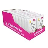 itsu Sea Salt Flavour Seaweed Thins 5g | Crispy Seaweed Thins | Vegan | Low Calorie | Healthy Snack | Pack of 20