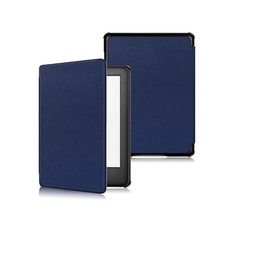 Capa Kindle 10 Geração Básico J9G29R (Não é compatível com o Kindle 11 Geração) (Azul Marinho - Sem Alça)