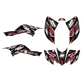 Kalair GFX Graphics Kit for Honda TRX400EX (2008-2016) Rebel Series - ATV UTV Dirt Bike Stickers, Quad Dirtbike Racing Decal Automotive Decals no-Plastics
