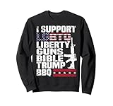 I Support LGBTQ Liberty Guns Bible Trump BBQ