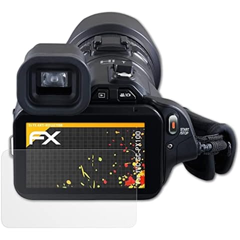 atFoliX Screen Protector for JVC GC-PX100 Cover