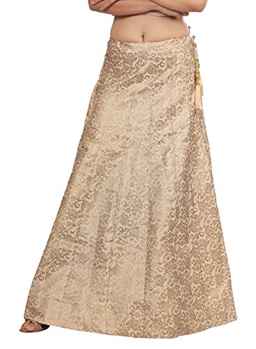 DREAM & DZIRE Women's Cotton Golden Skirt for All Plus Size and Small Size