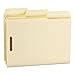 Smead 14535 SuperTab File Folders with Fastener 1/3 Cut 11 Point Letter Manila 50/Box