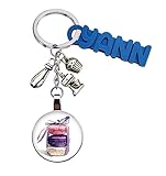 🍰 Diamètre du porte-clés cabochon, une seule face : 2,5 cm.