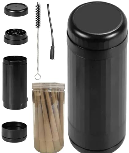 Swifty Roll, Zablendpro - 2in1 Roller Grinder, 2026 New Automatic 2in1 Roller Grinder, 2in1 Swifty Roll Grinder and Cone Filler, Electric Filling Rolling Machine, Rechargeable and Easy to Use (1Set)