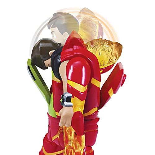 SUNNY, Ben 10, Figura Transformável - Ben em Chama