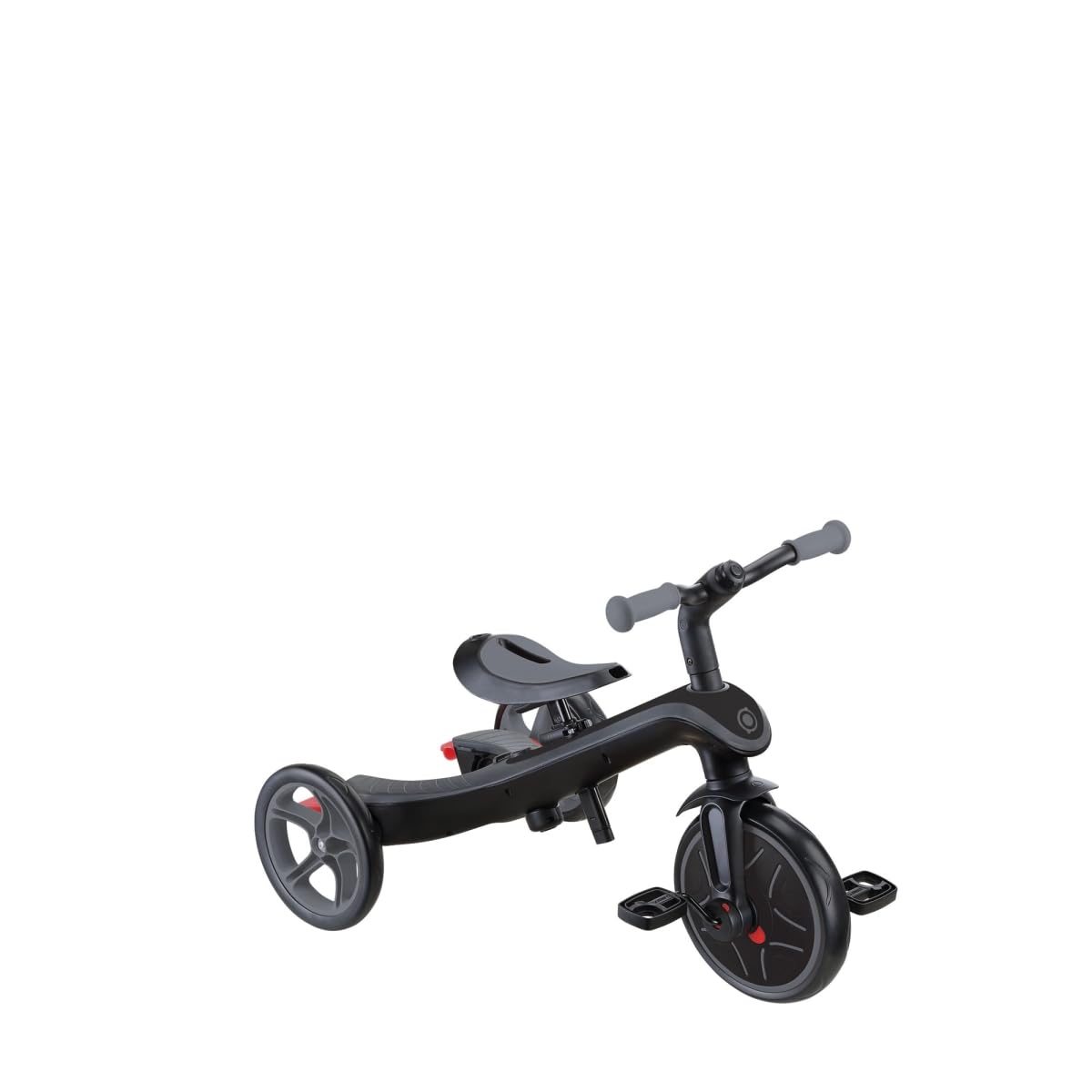 Globber Explorer 4 en 1 Deluxe Play Tricycle évolutif Noir Gris