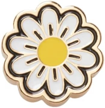 BABOLE ELEVATED DAISY SHOE DECORATION CHARM 1 PCS