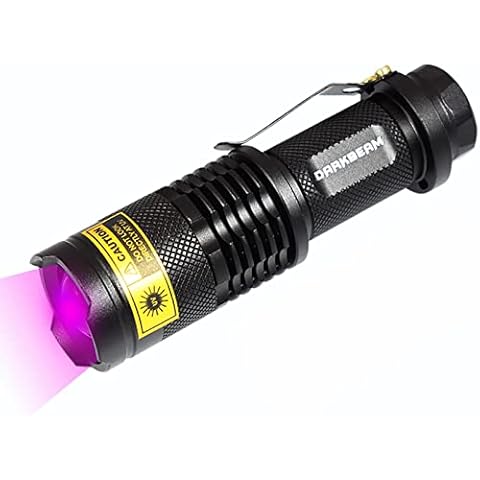 DARKBEAM Linterna UV 395nm portátil para detectar orina de mascotas Cover