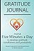Produktbild Gratitude journal: Journal Five minutes a day to develop gratitude, mindfulness and productivity By Simple Live 10893