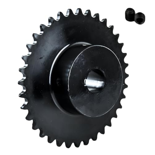 Jeremywell #35 Roller Chain Sprocket, 36 Tooth B-Hub, 3/4" Bore