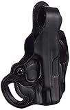 Desantis Thumb Break Fits M&P45 Shield Leather Right Hand Scabbard Belt Holster, Black