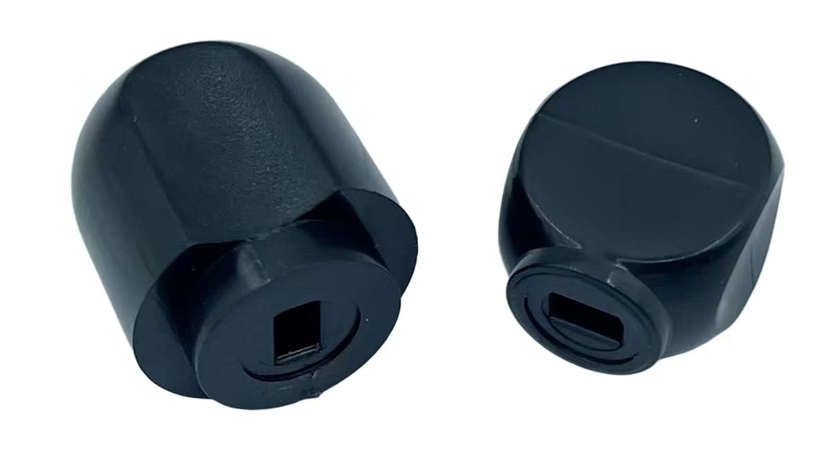 Pokrętło regulacji prędkości miksera Część zamienna Plastikowa dźwignia Blokady Zestaw czarnych gałek do mikserów stojących KitchenAid