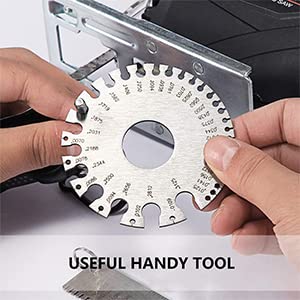 Calibrador de lámina metálica y gauge de soldadura YESWELDER 2 piezas miniatura 4