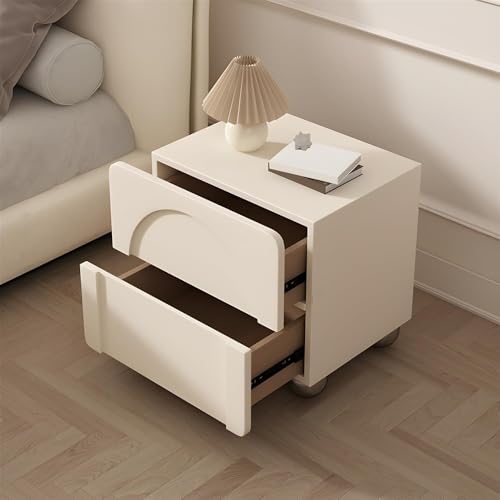 Table de chevet meuble de rangement 2 tiroirs pour optimiser les petits espaces