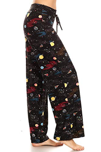 Women's Casual Comfy Long Pajama Lounge Pants(No Pockets)-Pj10D-S564-M #TOP1