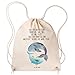 Mr. & Mrs. Panda Sportbeutel Walfisch & Thunfisch Turnbeutel, Sporttasche, Stoffbeutel, Tasche, Beutel
