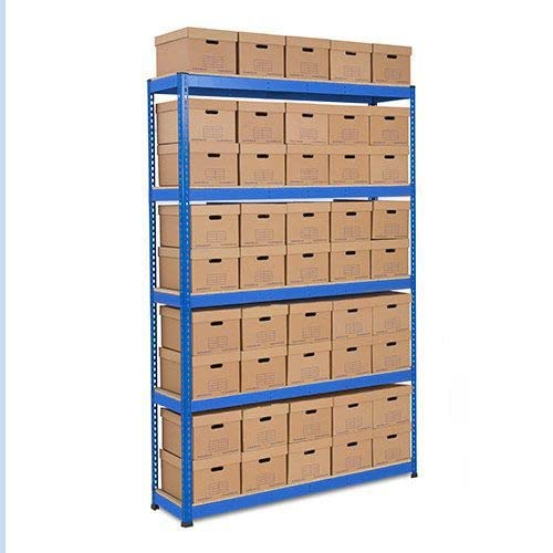 Horison Industries Garage Racking with Boxes, Box Shelving U